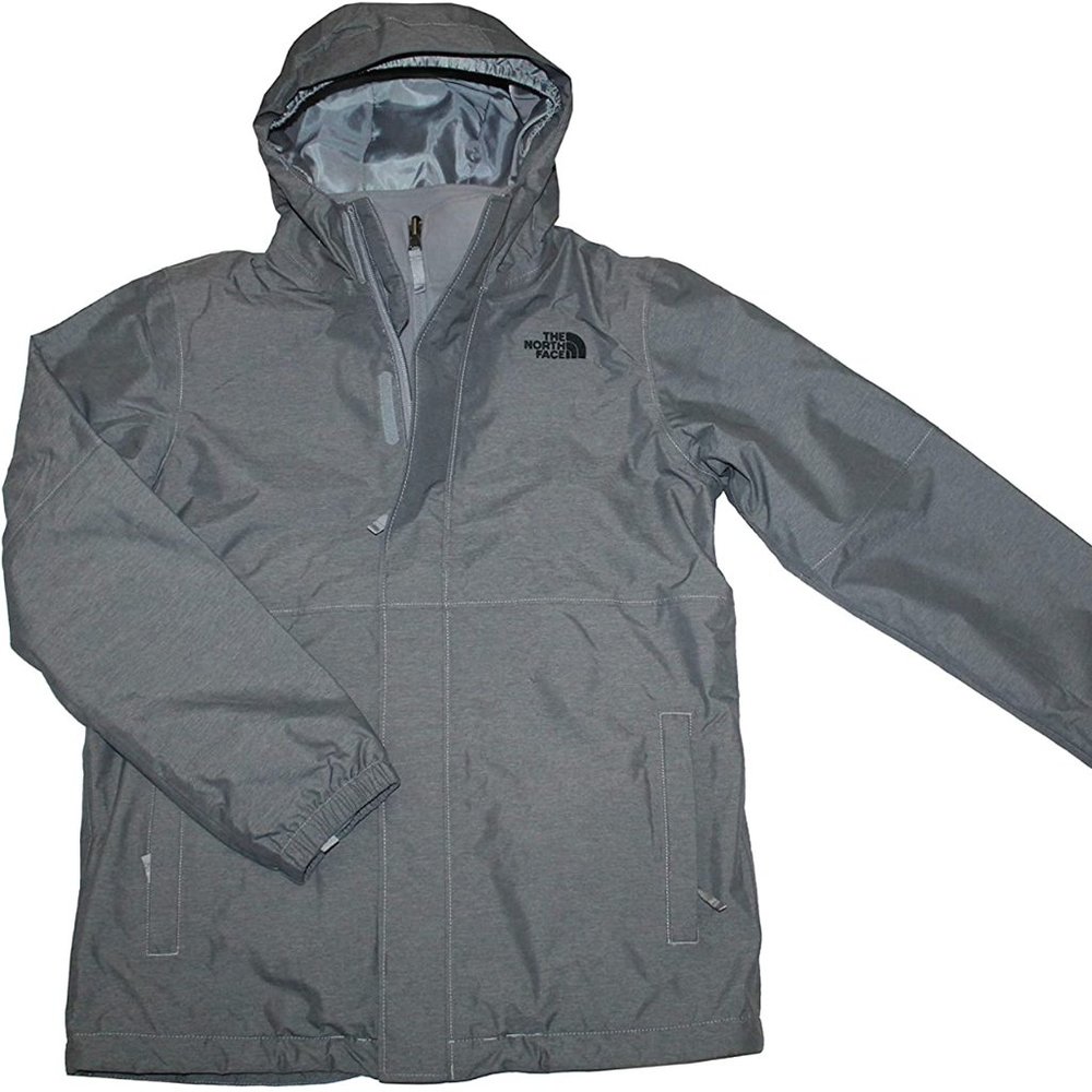 🆕 The North Face Boys Dakota Fleece Triclimate Midweight Jkt, TNF Grey Heather